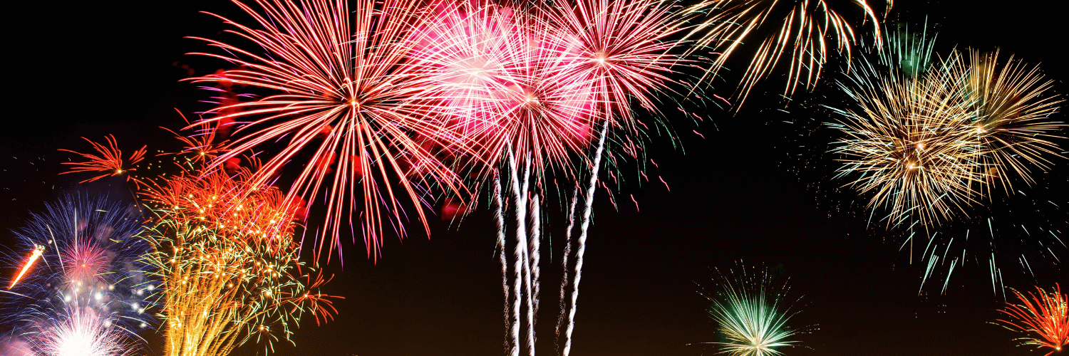 seniors and fireworks